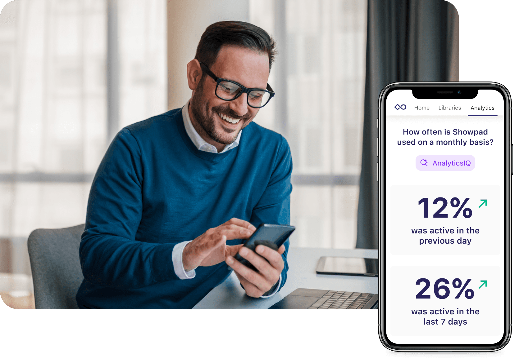 Intelligence homepage example