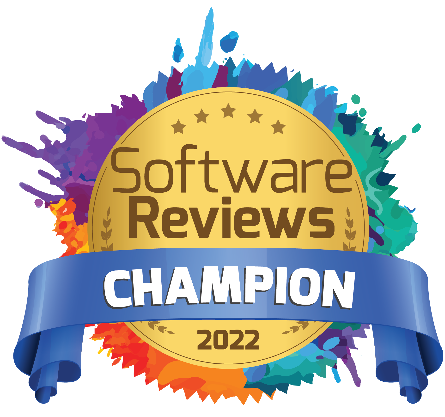 software reviews 2022 award badge