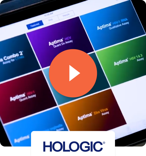 Hologic testimonial video thumb