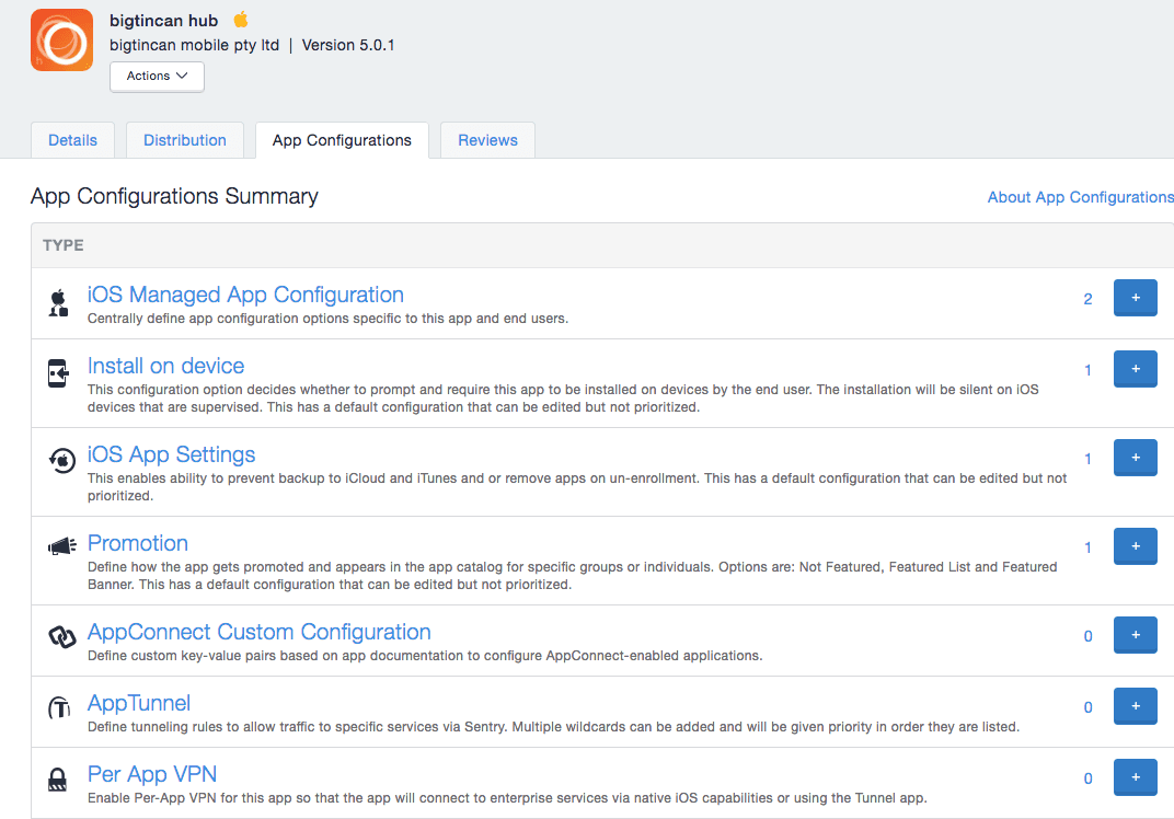 MobileIron Bigtincan